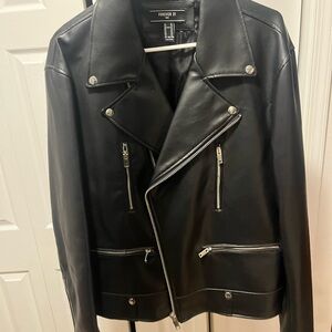 Forever 21 Black Leather Jacket